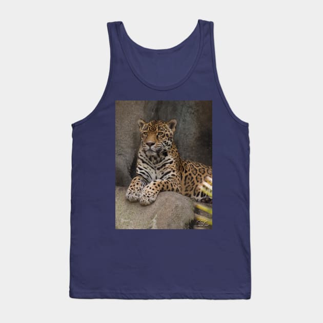 Jaguar Portrait Tank Top by SpectreSparkC